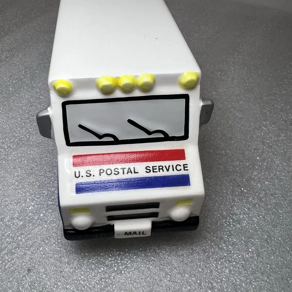 Department 56 Snow Village Special Delivery Mailman & Mail Truck 2 Pc Set 5148-9